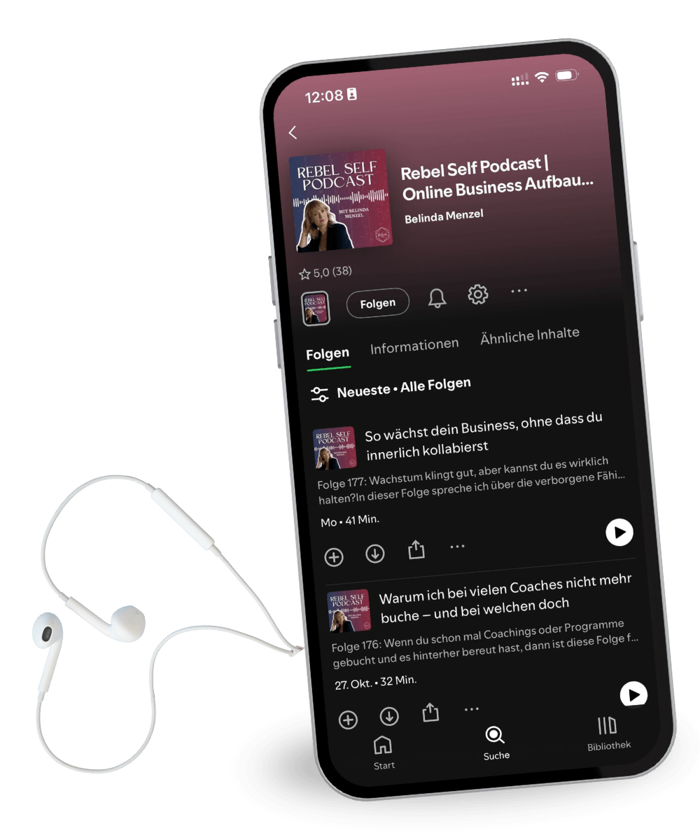 Podcast bei Spotify - Mockup